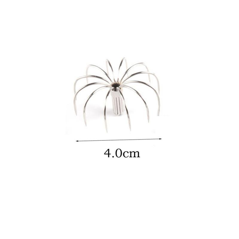 12 Needles Fishing Hook Stainless Steel Barbless Squid Hook Fishing Accessories