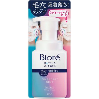 Biore Foam Cream Makeup Remover Main Body 210 ml