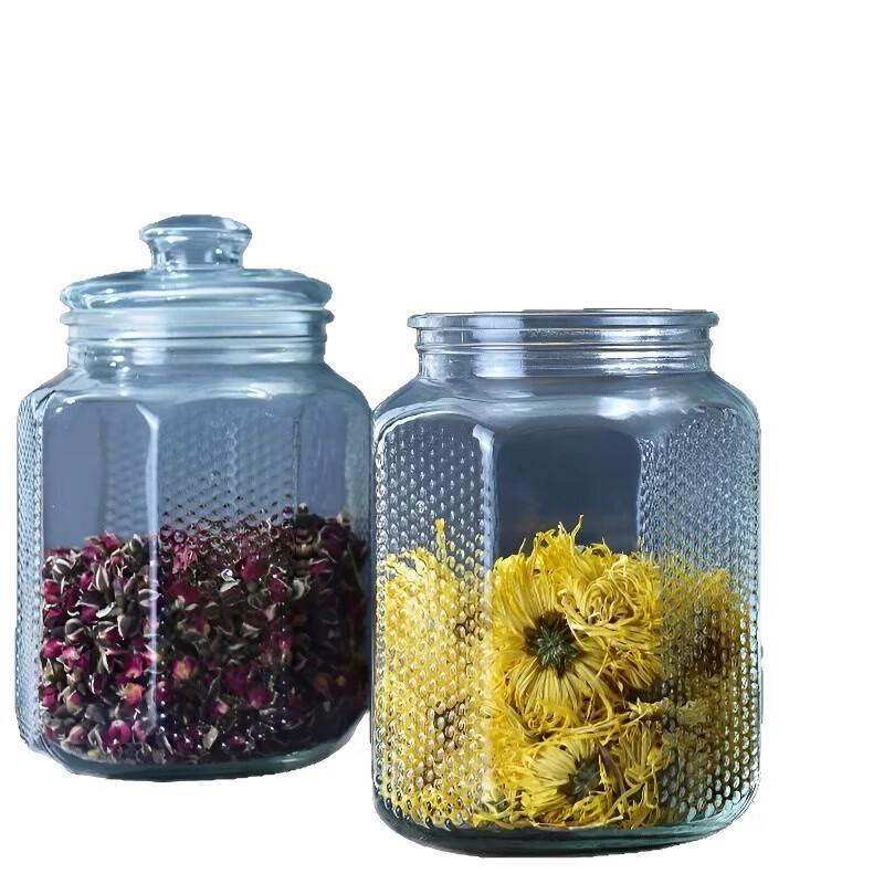 Multipurpose Glass Storage Jar
