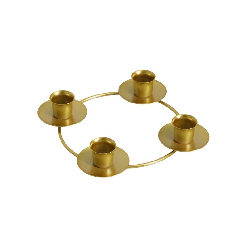 Decorative Candle Stands Iron Taper Candle Holders Candelabra Retro Candlestick Holders for Wedding,Table Centerpieces