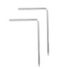 2 PCS   Rod   Wrench Tool 4mm Celsius 5mm   End for   Acoustic Guitar(Black 4mm)