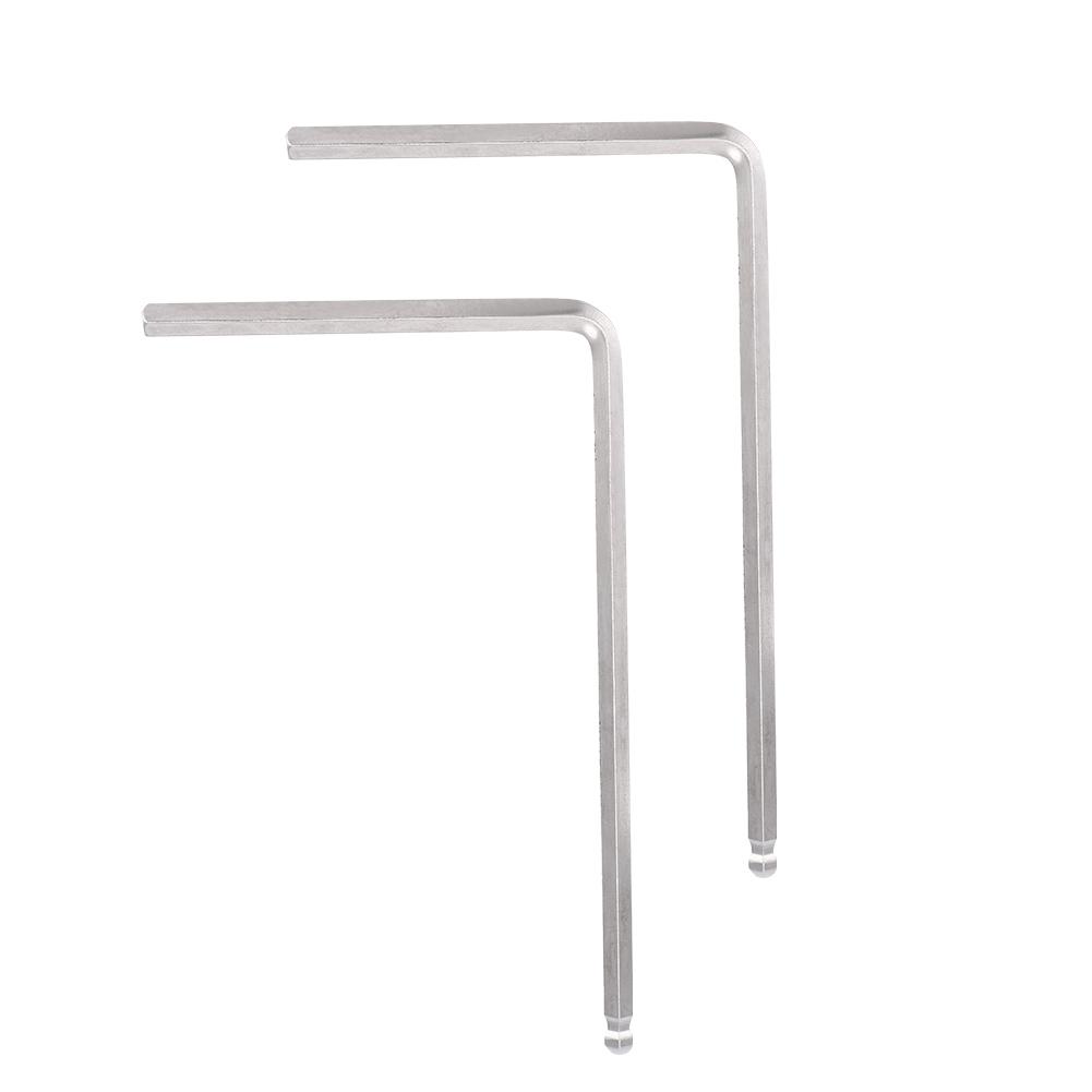 2 PCS   Rod   Wrench Tool 4mm Celsius 5mm   End for   Acoustic Guitar(Black 4mm)