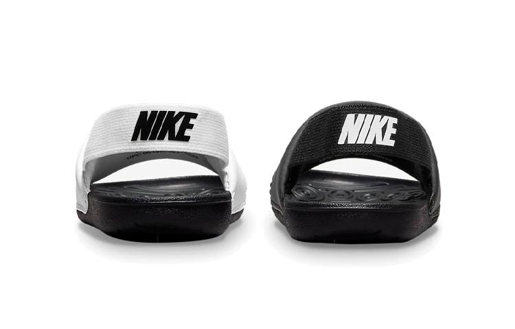 Nike Kawa Slide Athleisure Low Top Toddler Shoes Black White Infant And Toddler DM0974-100