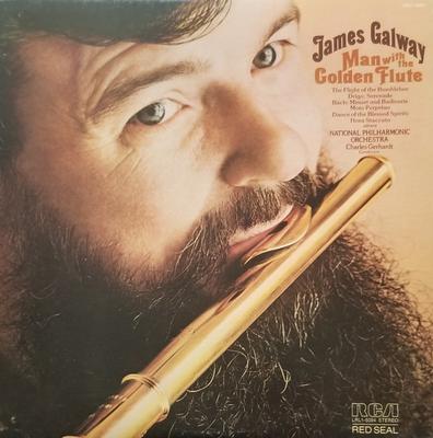 LP Record JAMES GALWAY - Man With The Golden Flute LRL15094 RCA Red Seal 1976 US Classical Used