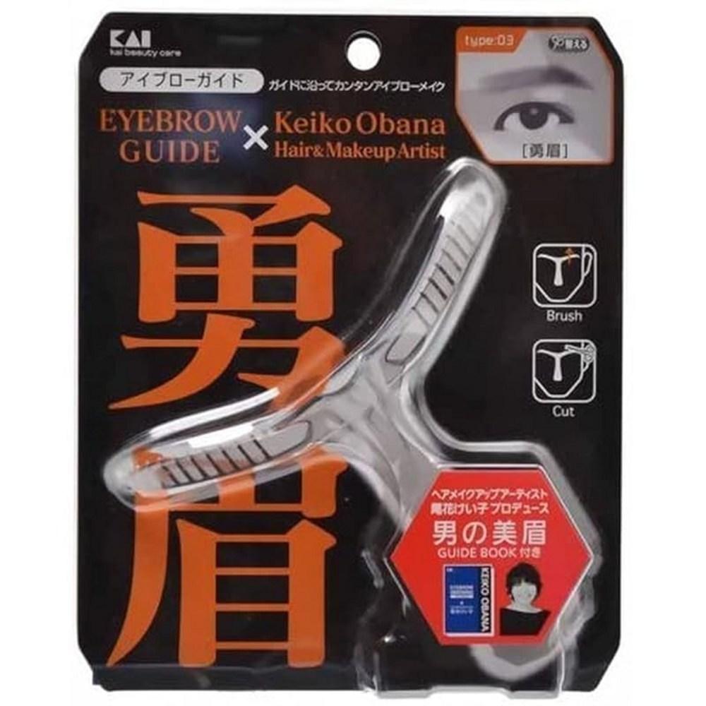 Kai Jirushi Men's Eyebrow Guide Yongmi 1 pcs