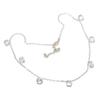 White Topaz Gemstone Handmade 925 Sterling Silver Jewelry Necklace 20" KJ-1251