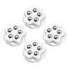 4Pcs Self Adhesive Casters Wheel 360 Degree Rotation Sticky Pulley Sliders Appliance Rollers for Kitchen Appliances