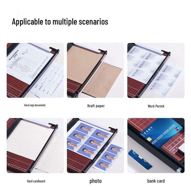 Deli Manual Paper Cutter CN Plug (adapter Included)