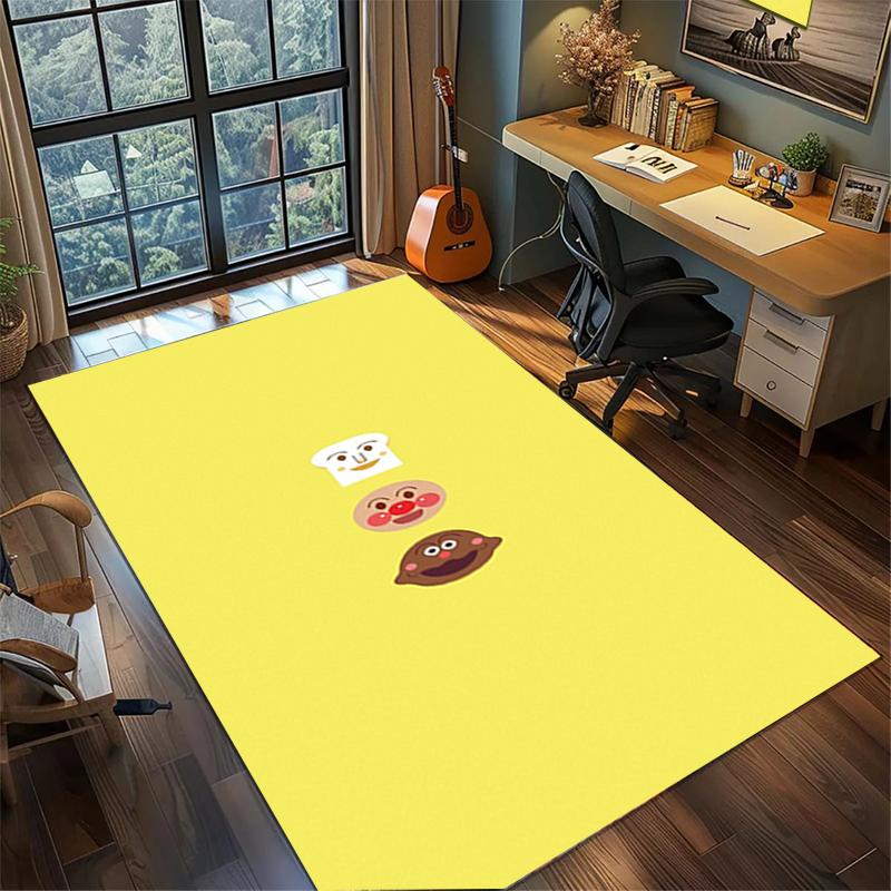 

Large Area Home Decor Rug Bread Superman Non Slip Washable Floor Mat Gamer Room Carpet 60x90cm