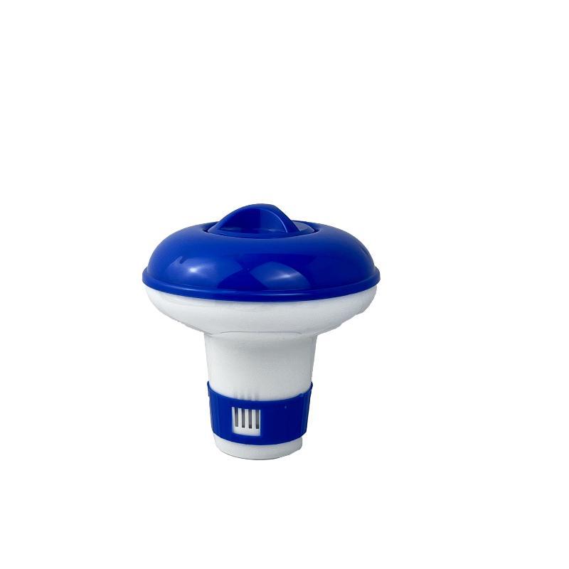 Automatic Pool Floating Disinfection Dosing Device 5 Inch Telescopic Structure Portable for Travel Camping Swimming Pools