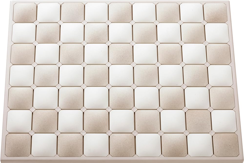 

Компания Anesty Коврик для ванной Anesty из диатомовой земли Бежевый Большой размер 58 x x см karari Моющийся Быстросохнущий Супервпитывающий Можно сушить на солнце Подходит для плитки HO1912 бежевый