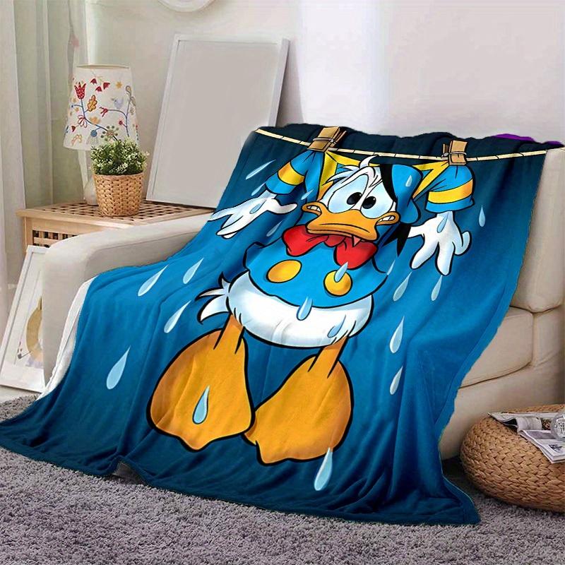 

1pc, Donald Duck Blanket Cozy & Warm Throw for Home Decor, Couch Cover, Outdoor Use, Travel 80cmx120cm