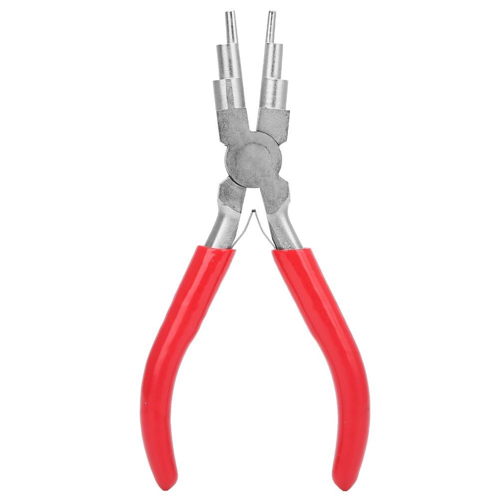 Round Mouth Bail Making Pliers 6-in-1 Jewelry Bail Pliers Wire Looping Pliers  For Jewelry Making