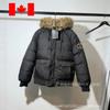 ZAVETTI CANADA Mens Thick Parka Puffer Jacket Faux Fur Hood Winter Warm Casual