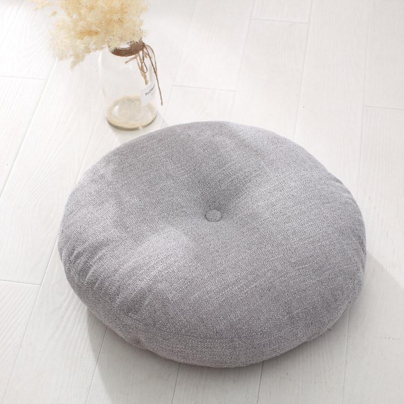 Washable Japanese-Style Thick Linen Tatami Floor Cushion for Living Room