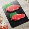 Aiji Defrosting Plate Rapid Thickness 3mm W29.5H20.8cm Simply Place Easy Time-Saving Convenience Item Tray Natural Quick Dish Aluminum Lightweight No