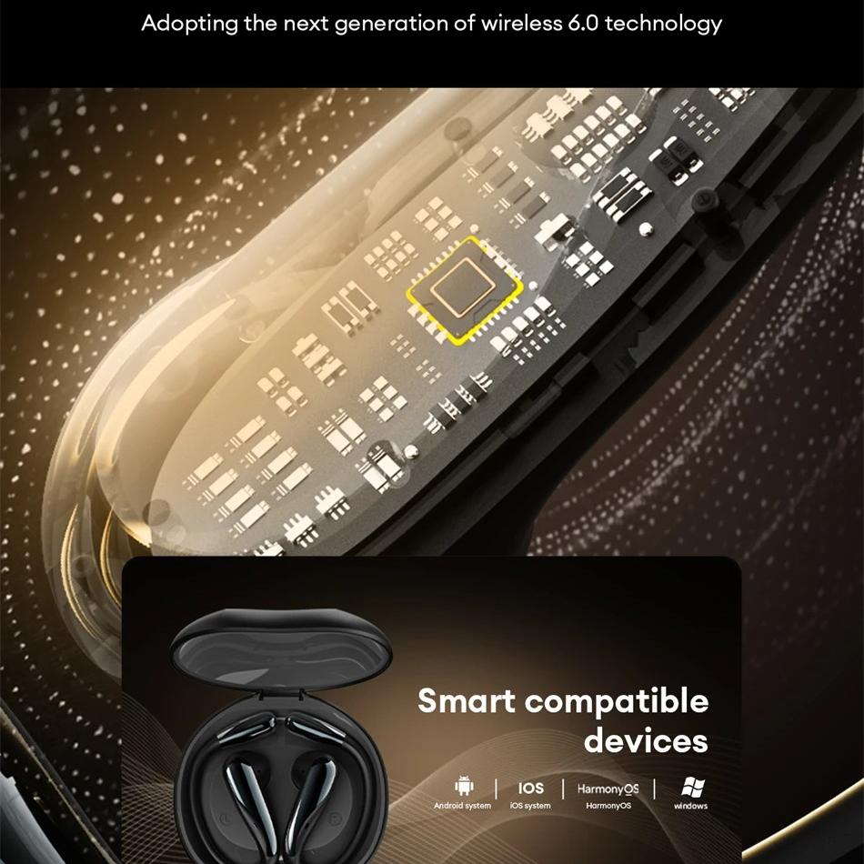 Original Lenovo Original AC103 Bluetooth 6.0 Wireless Earbuds Low Latency Gaming Earphones Noise Cancelling Stereo Sport Headset with Mic New