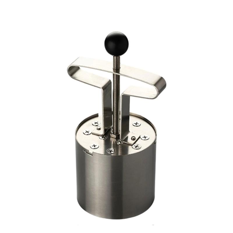 Portable Hexagonal Briquette Shape Rice Molding Tool Rustproof Stainless Steel For Handmade Dessert And Meals S