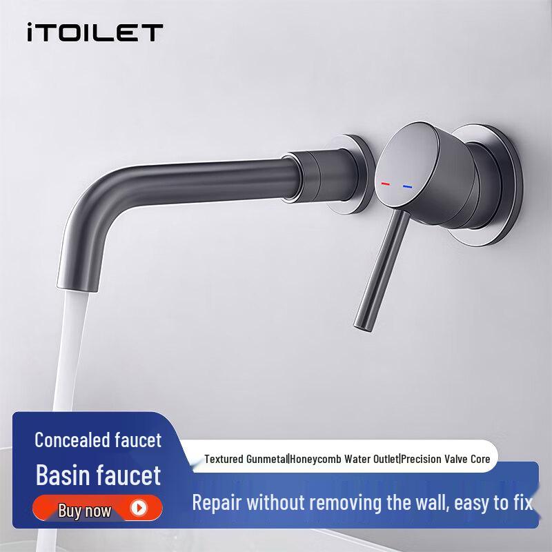 

ITOILET iT-L1071 Concealed Wall-Mounted Basin Faucet