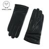 Women's Korean Style Sheepskin Fingerless Motorcycle Gloves - Warm, Thicken Real Leather Winter Wear