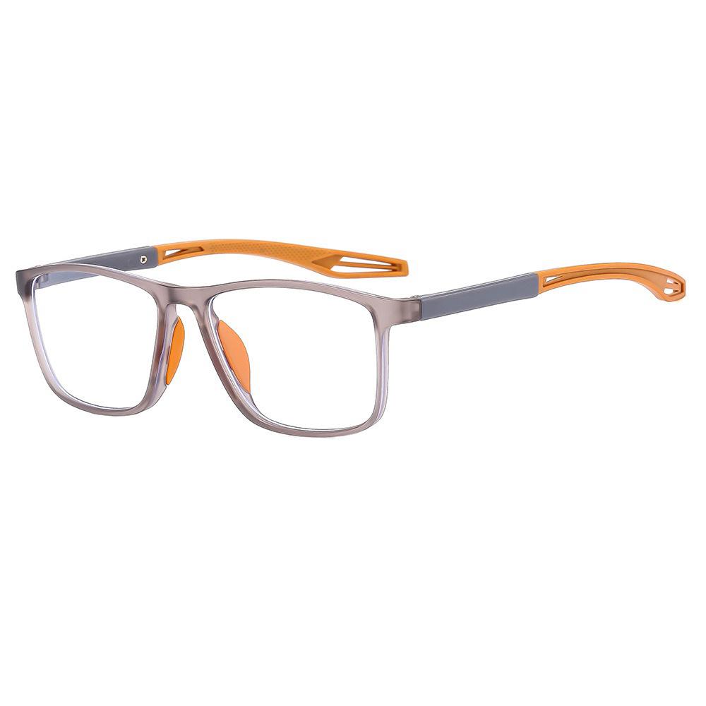 1119 Anti-Blue Light HD Reading Glasses, Unisex Stylish Square Frame for Middle-Aged & Elderly, Sports Optical Design
