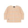 Stripe Jersey Cardigan Orange Sa 0002