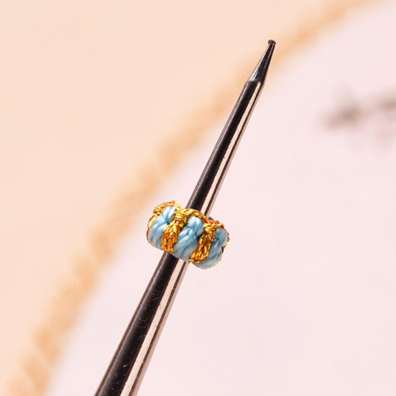 Lotus Holder Coil Taisui Hand-Woven DIY Fixed Ring Partition Buckle Sequin Carrying Strap Necklace Rope Accessories