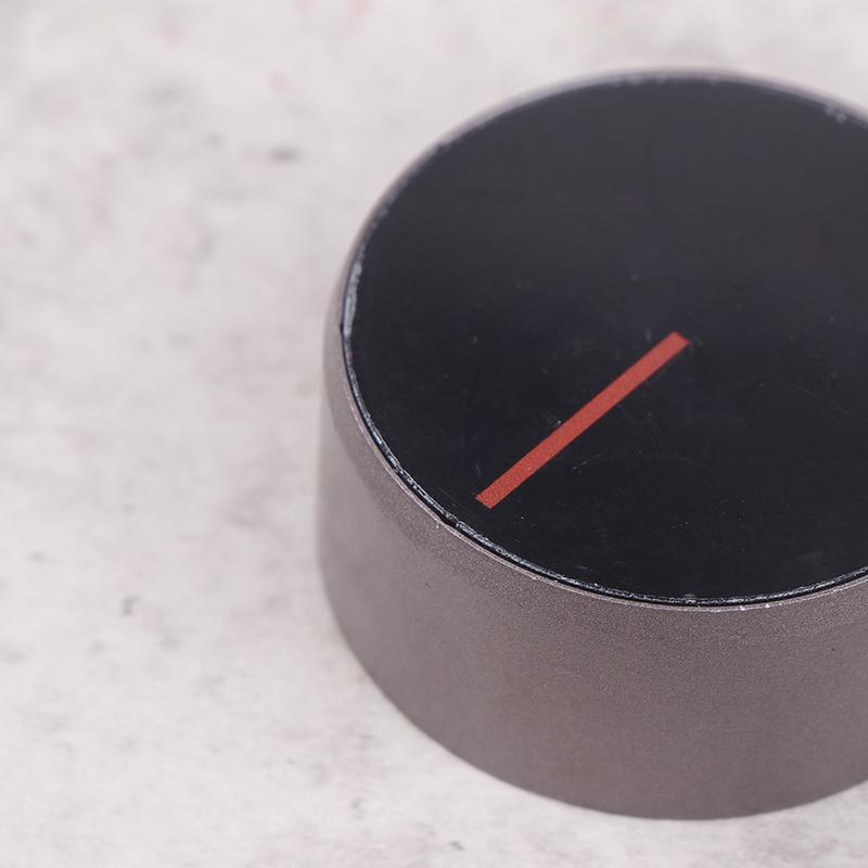 2 Pcs 8Mm Gas Stove Knobs Cooker Oven Control Switch Gas Cooker Accessories Assembly Black Button