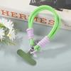 Fashion Woven Mobile Phone Lanyard Colorful Nylon Rope Key Chains Anti-Loss Backpack Pendant for Women Men Climbing Accessories