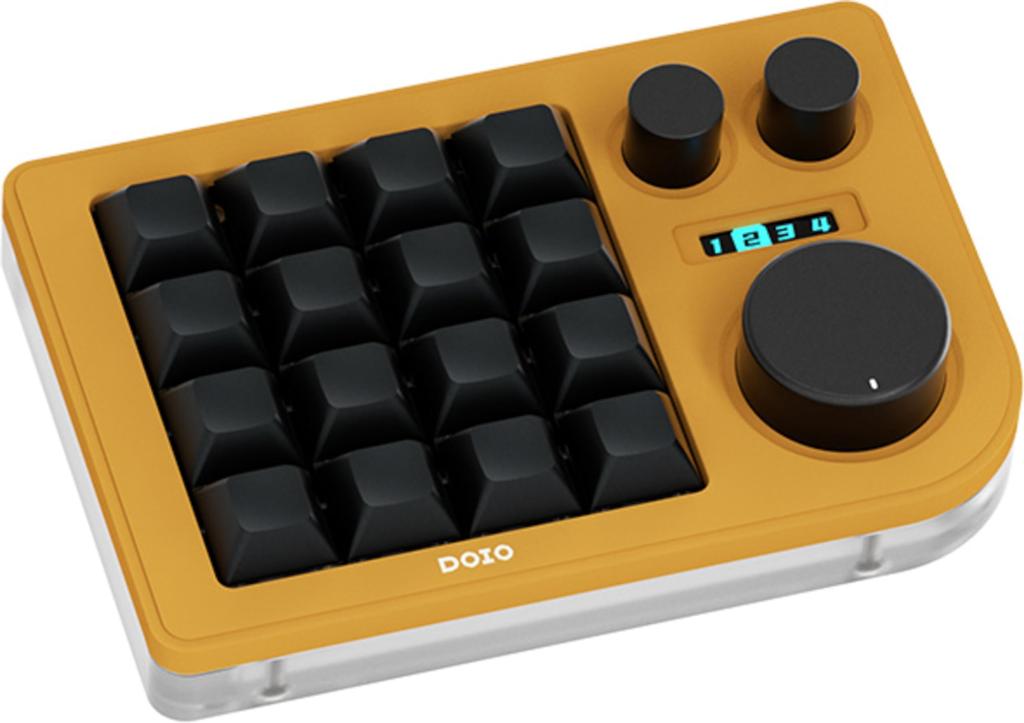 KB16 Macro Mechanical Keyboard, Aluminum, One-Handed, RGB VIA, Hot-Swap, Programmable, 16 Keys, Compatible with Ps, Pr, Lrc, Blender, and Other