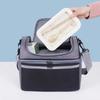 Portable Multifunction Cooler Bag Waterproof Large Capacity Thermal Lunch Bag Zipper Oxford Food Storage Bag