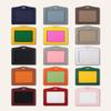 [COGURE] Cogure Genuine Leather ID Card Holder ID Card Case Pass Case Shrink Calf Leather Unisex High-Quality Handmade Gift Box Included Horizontal Et