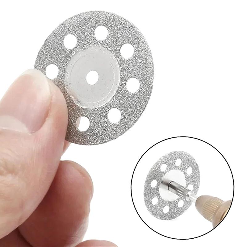 12 szt. 22 mm Tarcza diamentowa 3 mm Tarcza szlifierska Trzpień do cięcia metalu Narzędzie obrotowe Części szlifierki elektrycznej
