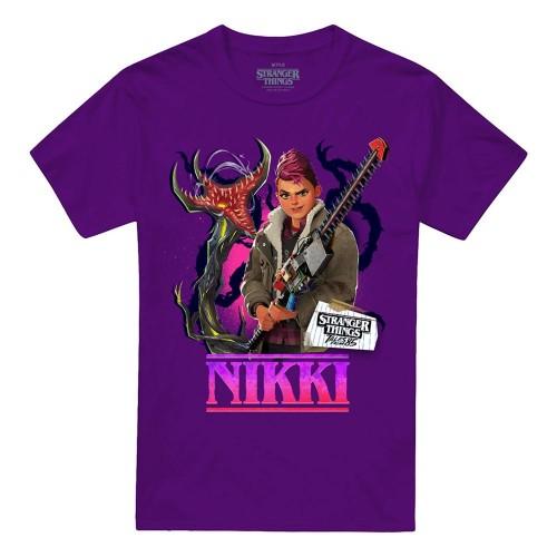 Stranger Things: Tales from ´85 Unisex Adult Nikki Baxter T-Shirt