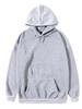 European American Plus Velvet Loose Casual Hooded Sweatshirt - Women's Autumn Winter Wear