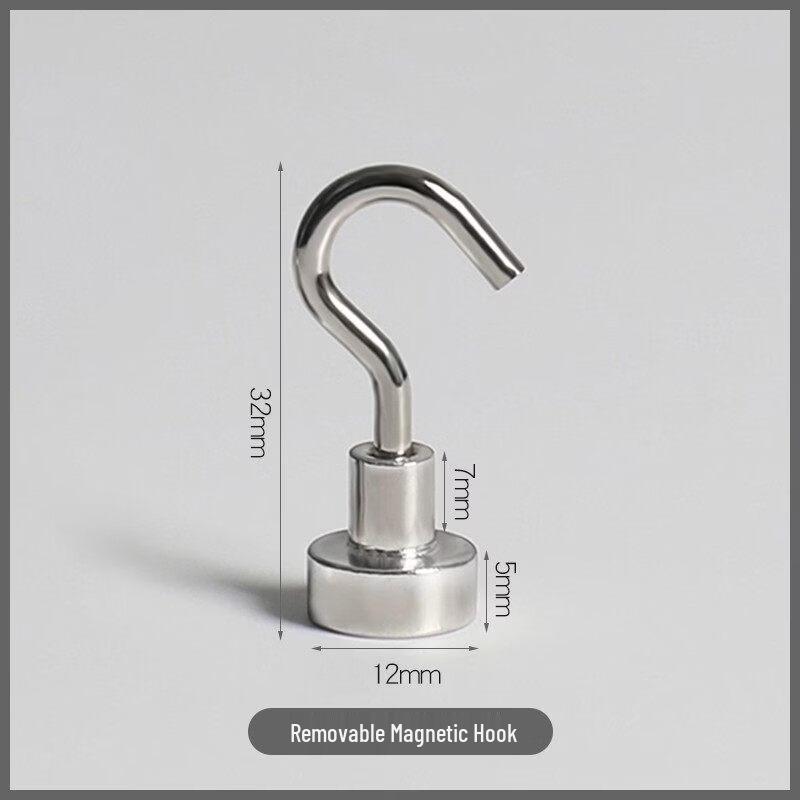 LIEI Magnetic No-Drill Wall Hook