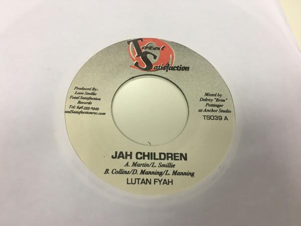

7inch Record LUTAN FYAH / SHERRIE BERNARD - Jah Children / Hardcore TS039 Total Satisfact Jamaica Reggae, Ska & Dub Used