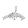 Pistola Gioiello Temu Ciondolo in Lega Strass, Personalizzato da Uomo Esagerato Rap Trendsetter Stile Hip Hop Ciondolo