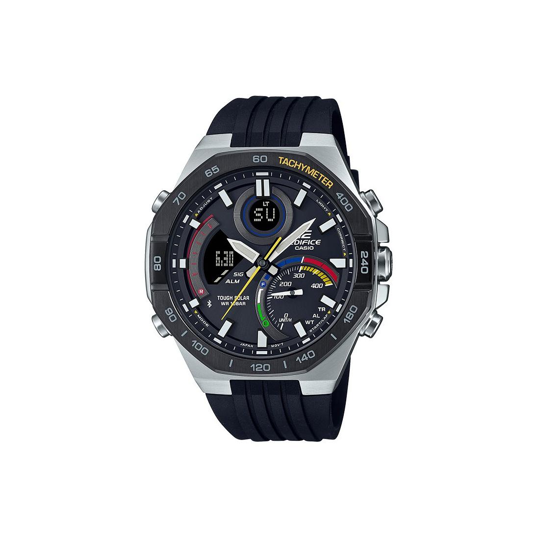 CASIO Men EDIFICE 48mm Black Watch ECB-950MP-1A ECB-950MP-1A Black Dial