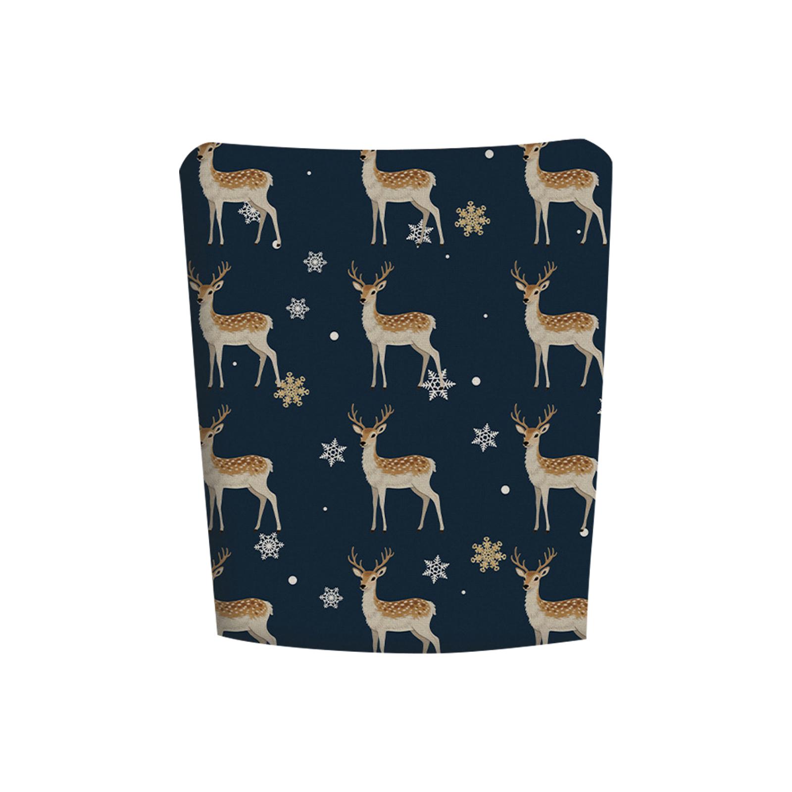 

Christmas Printed Chair Cover, Available For Banquets, Family Dinners, Christmas Atmosphere, Home Decoration, Restaurant Christmas Decoration One Size