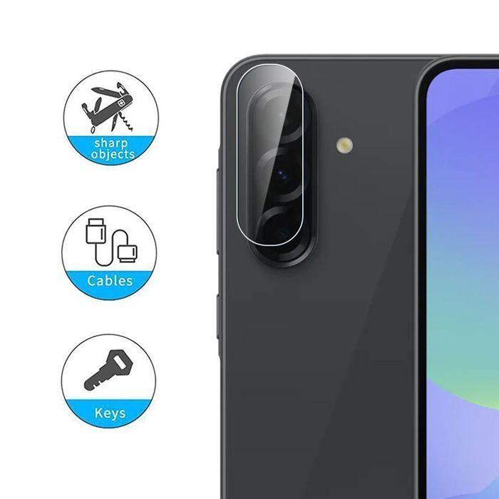 Film de protection - Samsung - Galaxy A36 5G - Verre trempé - Lot de 3 - Résistant aux rayures