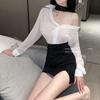 Sex underwear perspective teacher role-playing uniform suit hip skirt secretary suit 385