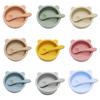 Waterproof Silicone Suction Bowls Flexible Feeding Bowl Set Feeding Tableware  Learning To Eat