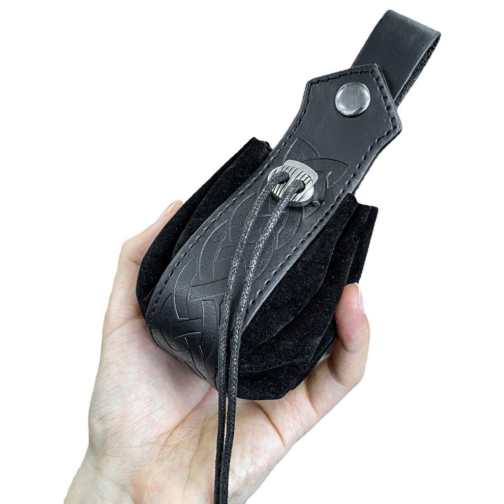 Viking-style Medieval Hung Belt Pouch Men's Coin Purse Retro Waist Bag