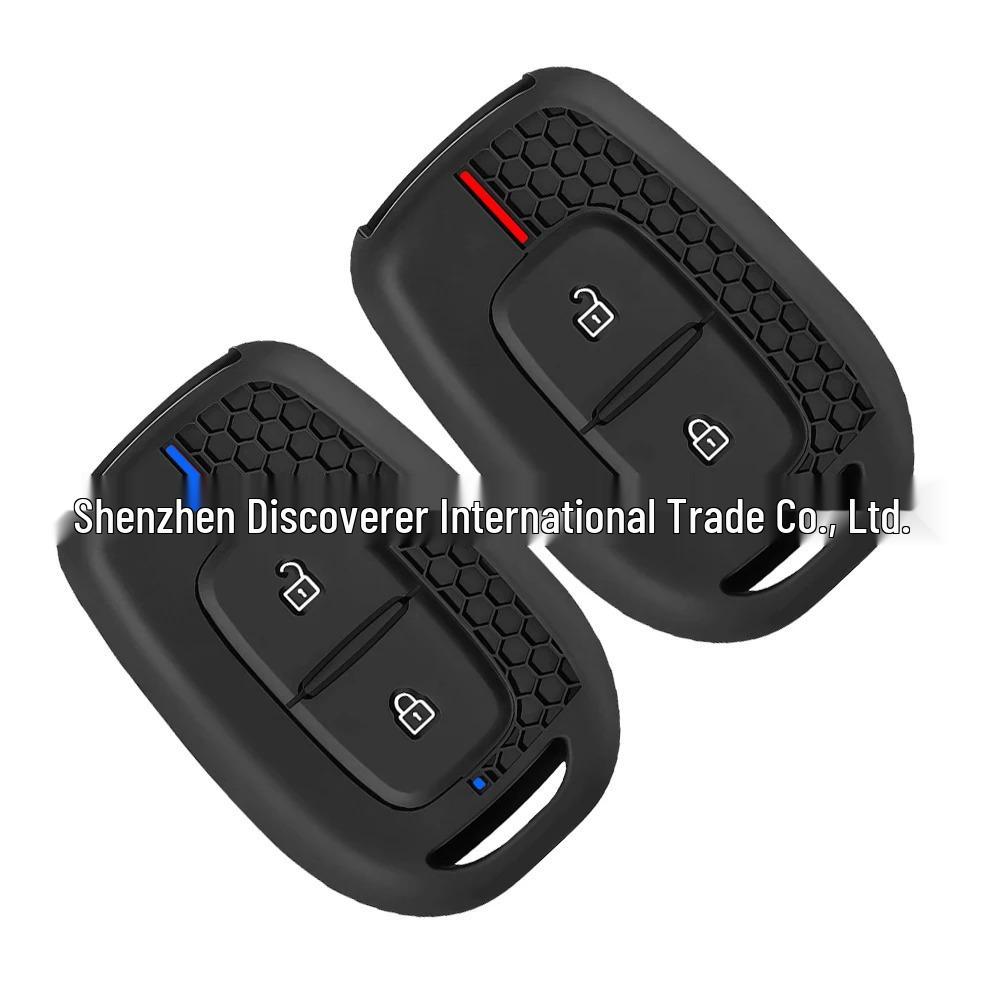 Renault 16/17/18 Two-Button Key Silicone Protective Cover