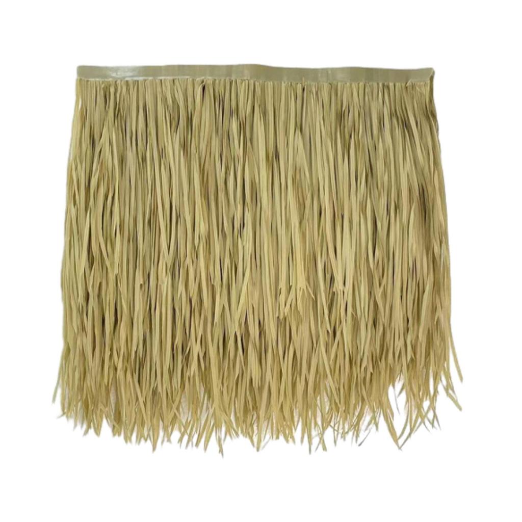 Straw Roof Thatch Fake Easy to Use Decorative Equipment Artificial Palm Thatch Roll for Garden Patio Fence Umbrella Cover Bar