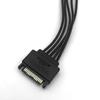 1 Male To 5 Female SATA Power Cable SATA 15Pin SATA Extension Cable  for Hard Disk/HDD/SSD