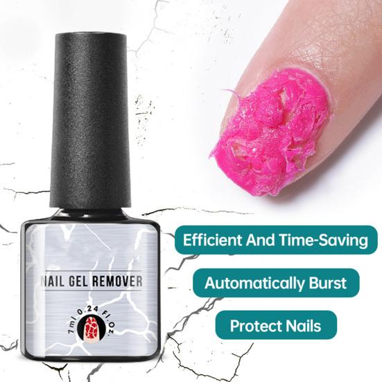 

7 мл средство для удаления растворения ногтей, безвредное автоматическое средство для полировки, быстрое действие, отсутствие остатков, не повреждает