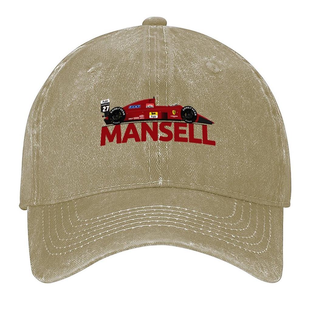 2026 Nigel Mansell - 1989 SF 640 Large Text Baseball Cap Mountaineering New In The Hat Fashionable Luxury Man Hat Women Hats Men