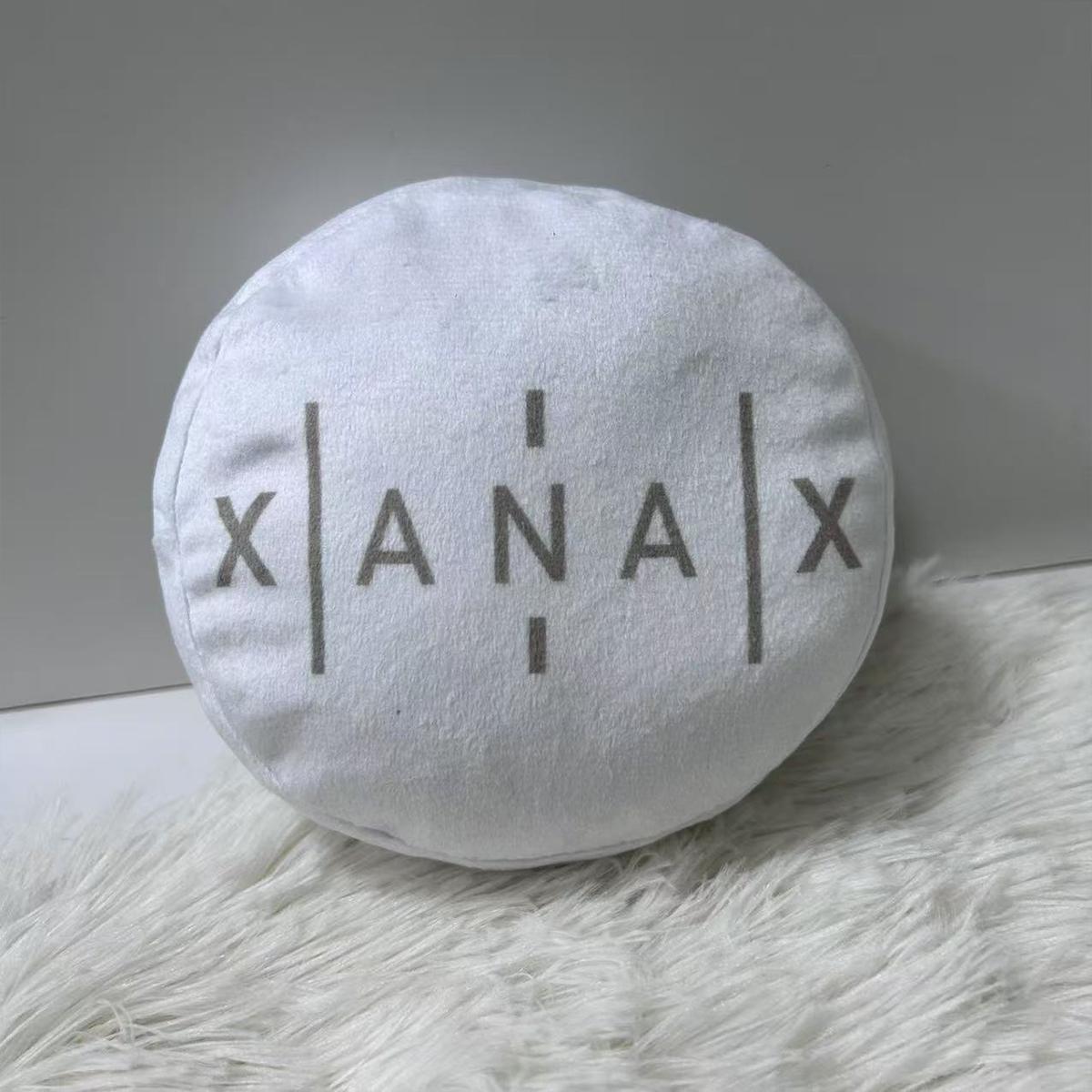 

Chill Pup Funny Dog Toy - Parody Plush Squeaky Crinkle Dog Toy серый